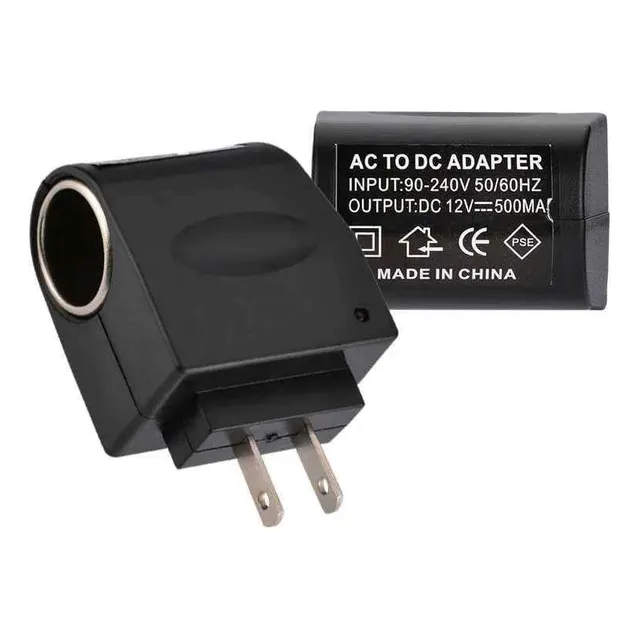 Convertidor Ac 110v 220v A Dc 12v 500ma Cigarrera