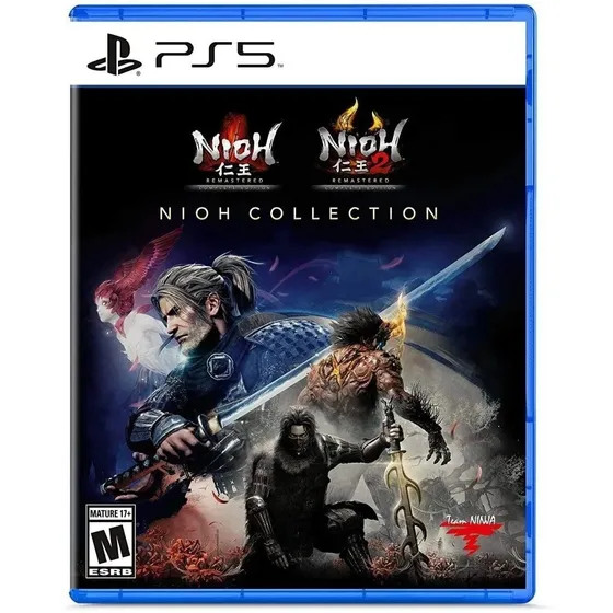 Jogo Ps5 Nioh Collection (1 E 2) Game Mídia Física Novo