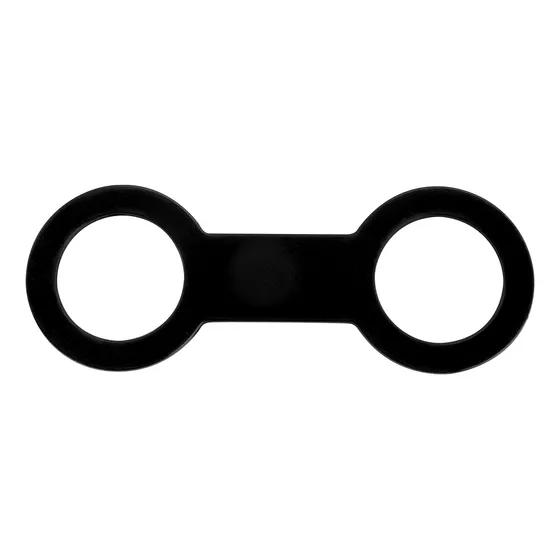 Presilhar De Silicone Para Snorkel Cetus Tipo 8 Cor Preto