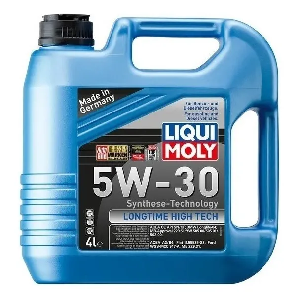 Aceite Sintetico Liqui Moly Longtime High Tech 5w30 4 Litros