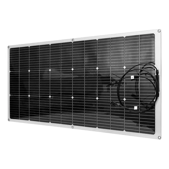 120w 22v 6a Pet Panel Solar Portátil Flexible De Exterior
