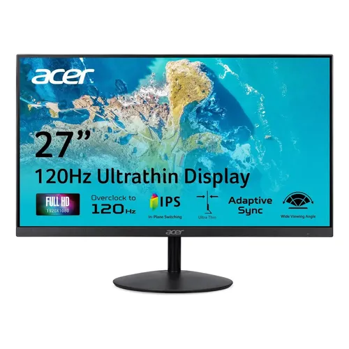 Monitor 27 Acer Kb272 Ips Fhd 120hz Freesync Hdmi/vga