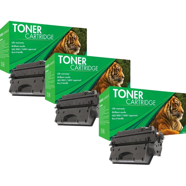 Cartucho De Tinta Tigre 05x 80x Can 1120, 1520 Color Negro 3 Unidades