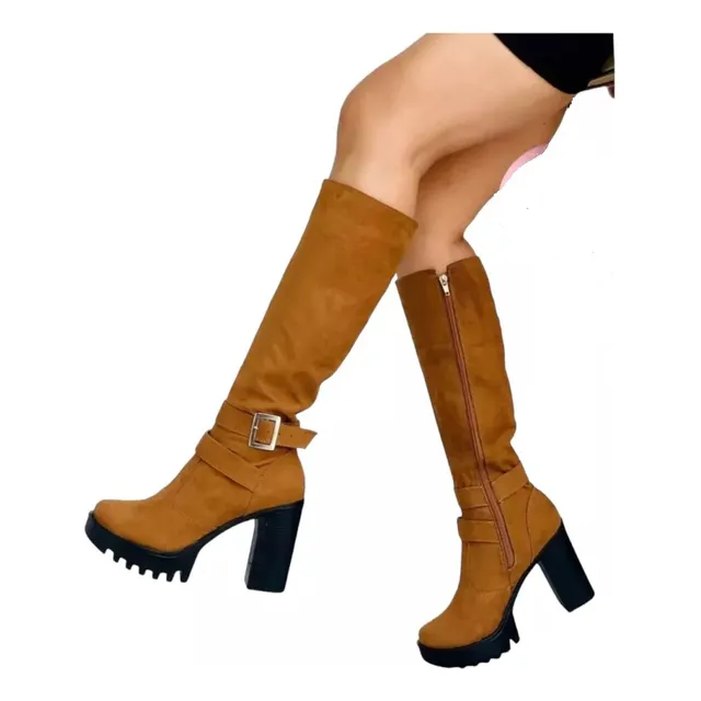 Bota Alta Para Dama Moda 2023 