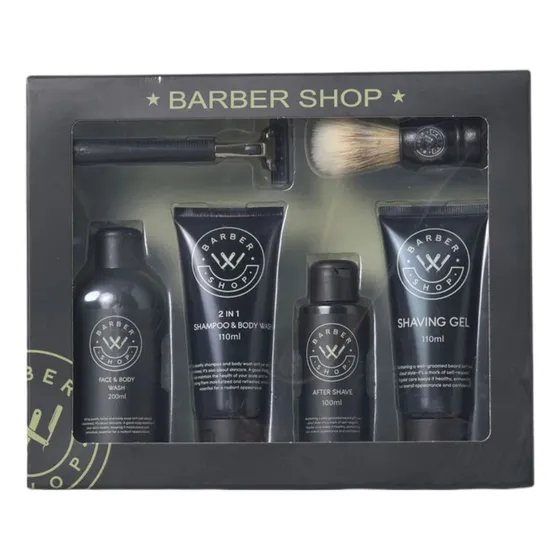 Set Completo De Afeitado Y Ducha Navy Care Set Spa 