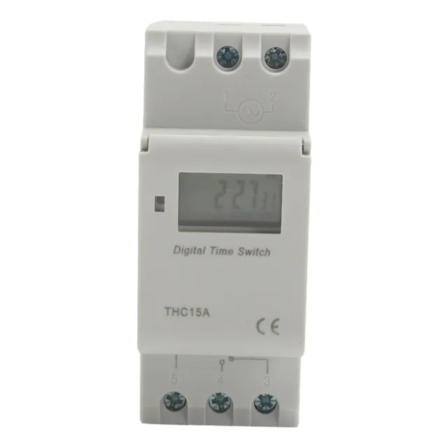 Temporizador Digital Timer Rele Din Automatico 220v