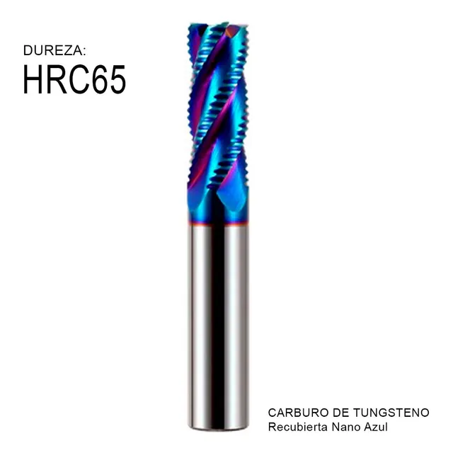Fresa End Mill Broca De Corte 6mm Cnc Carburo De Tungsteno