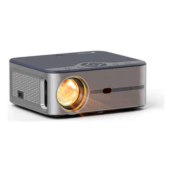 Projetor Multimídia Goldentec 7000 Lúmens Full Hd Com Androi Cor Prateado 127/220V