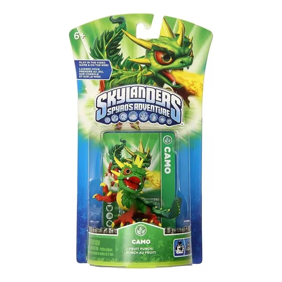Boneco Skylanders Spyros Adventure Camo Para Ps3 Xbox