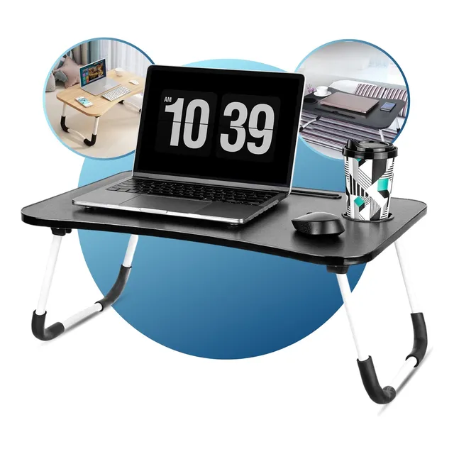 Mesa Suporte Para Notebook Dobrável Cama Sofá Articulada