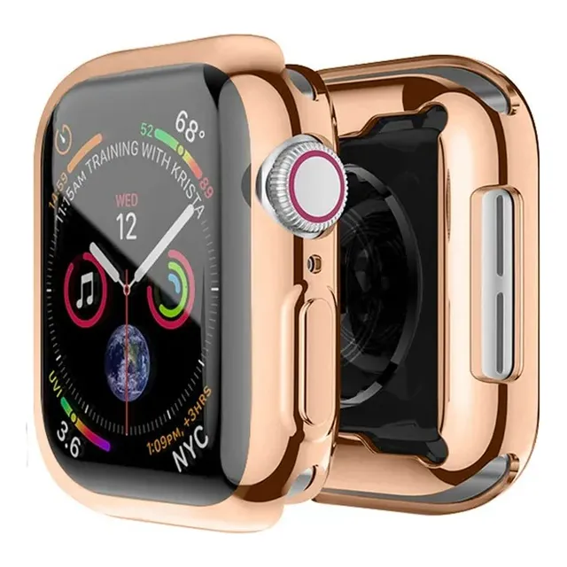 Case Silicone 360º Protetor Para Apple Watch Series Cores