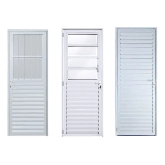 Portas Branco Social , Basculante, Palheta 2.10x60