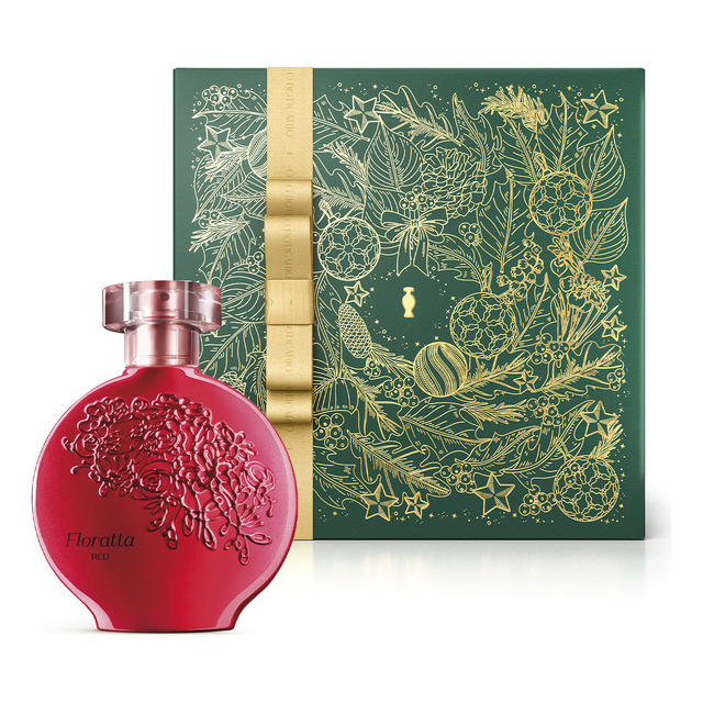 Presente Floratta Red: Colônia 75ml + Caixa Presenteável Presente Floratta Red: Colônia 75ml + Caixa Presenteável
