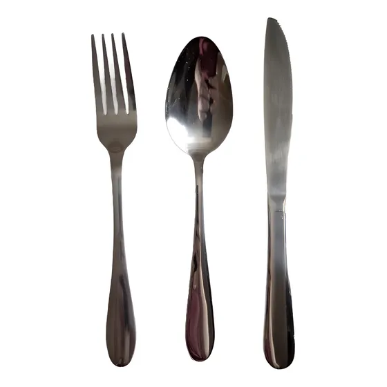 Juego De Cubiertos Elegante Tenedor Cuchara Cuchillo 
