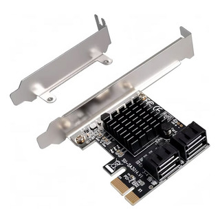Placa Adaptador Hd Ssd Sata 3 6gb Marvell 88se9215 4 Portas Placa Adaptador Hd Ssd Sata 3 6gb Marvell 88se9215 4 Portas