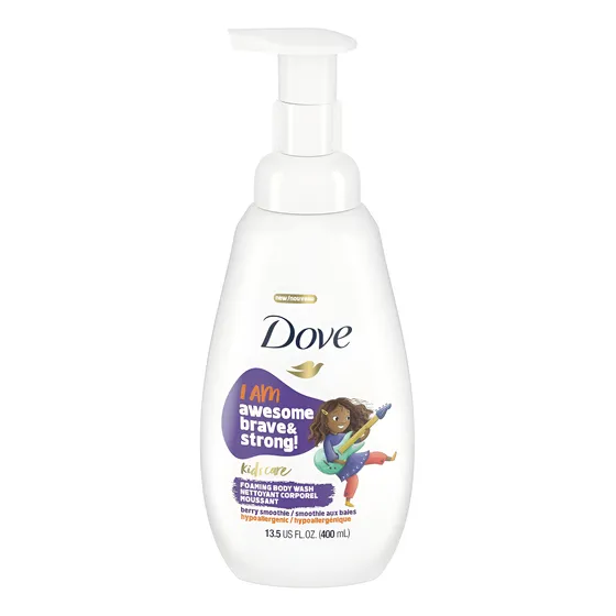 Dove Jabon Liquido De Baño Espumoso Para Niños 400ml