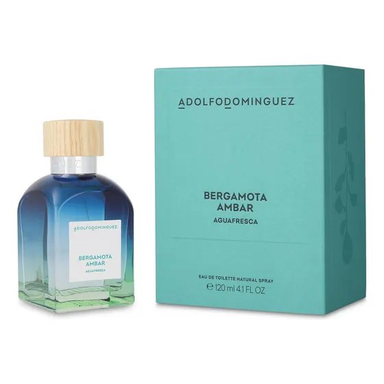 Agua Fresca Bergamota Ambar Adolfo Dominguez 120ml Edt Spray
