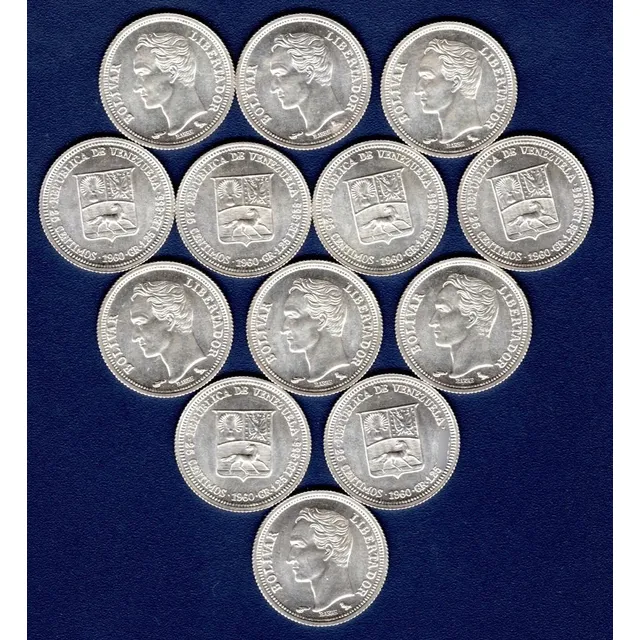 13 Monedas Originales De Plata Arras Matrimoniales Novios