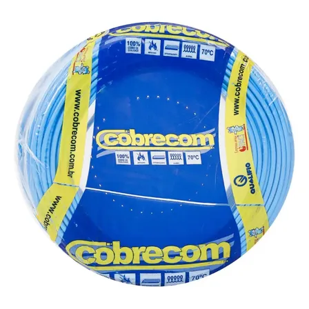 Fio Eletrico Cabo Flexível Antichamas 750v 2,5mm² 100m