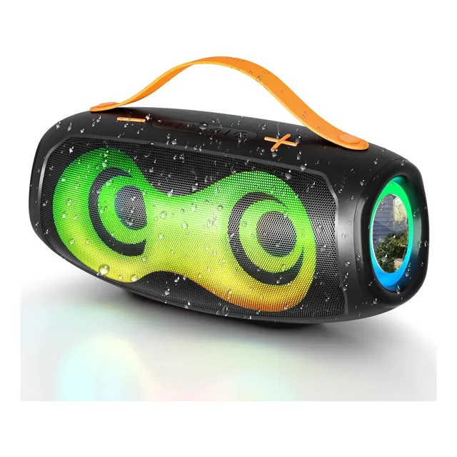 Subwoofer Altavoz Bluetooth Portátil Impermeable Exterior