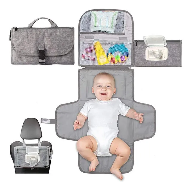 Mudador Portátil Impermeable Bebé Cambiador Plegable