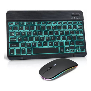 Bn Kit De Teclado Y Ratón Retroiluminado Bluetooth Rgb De Bn Kit De Teclado Y Ratón Retroiluminado Bluetooth Rgb De