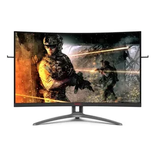 Monitor Aoc Agon Ag323fcxe 31.5 Curvo Full Hd Preto 127/220v Monitor Aoc Agon Ag323fcxe 31.5 Curvo Full Hd Preto 127/220v