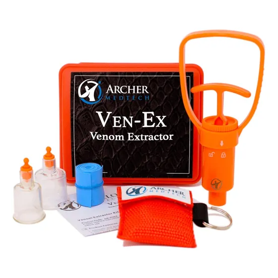 Extractor De Veneno Serpiente Y Kit Contra Mordeduras