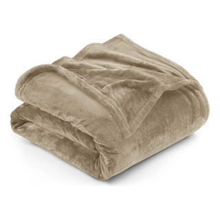Colcha De Forro Polar Blanket Utopia, Tamaño Doble, Camel, 3 Colcha De Forro Polar Blanket Utopia, Tamaño Doble, Camel, 3