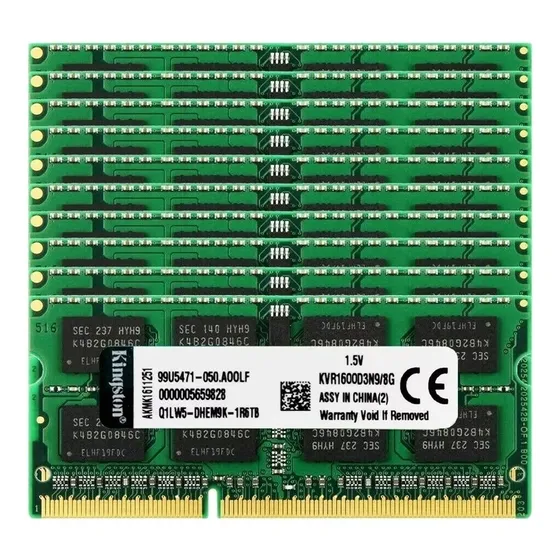 Kingston Memoria Ram Ddr3 8gb 1600mhz Laptop Intel Amd