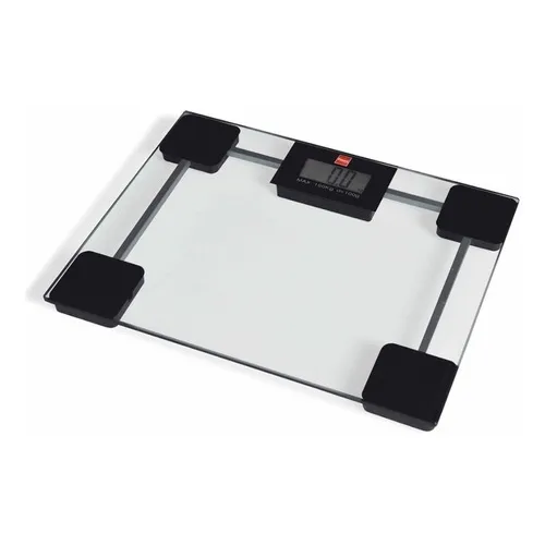 Balanza De Baño Cuori Cuo9370 Digital Plataforma Vidrio Fama Color Negro