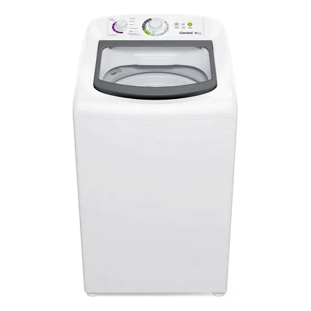 Máquina de lavar 9kg econômica Cwb09bb Consul cor branco 220V