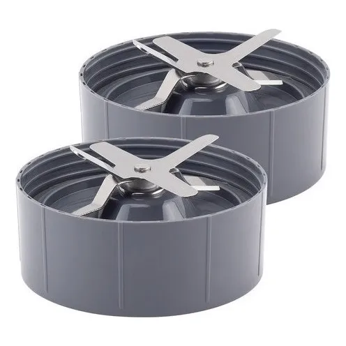 Kit 2 Steel Blade Compatible With Nutribullet 600w 900w