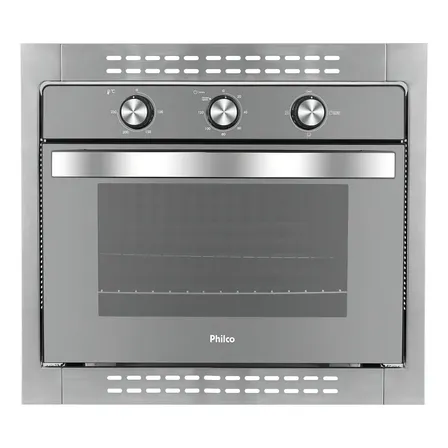 Forno de embutir elétrico Philco 56101041 46L prateado Tech Shop