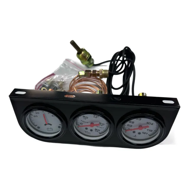 Set Marcador Universal Temperatura-amperimetro-p°aceite 12v