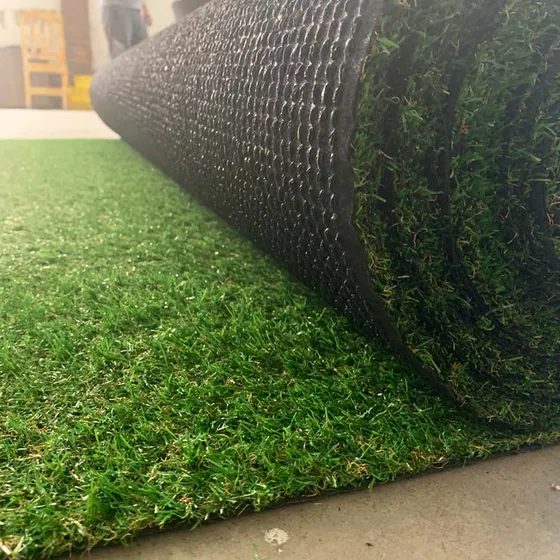 Grama Artificial 20mm Para Pisos Y Paredes Alfombra Verde