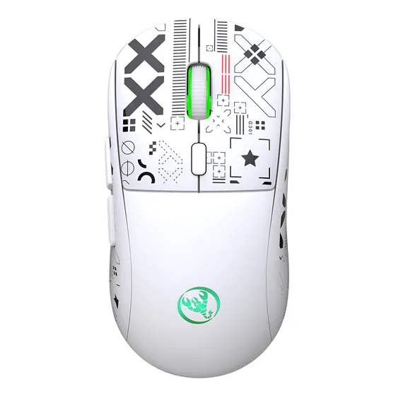 Mouse Top Gamer Hxsj T90 Sem Fio Rgb Bluetooth Wireless
