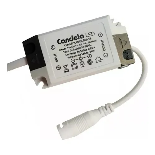 5 Drivers Transformador Para Plafón Led 24w Candela 7274 Cta