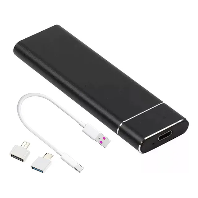 - 4tb Mini Disco Duro Externo De Estado Sólido Portátil Ssd