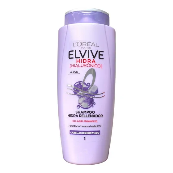 Shampoo Preenchedor L´Oréal Elvive Ácido Hialurônico 1l