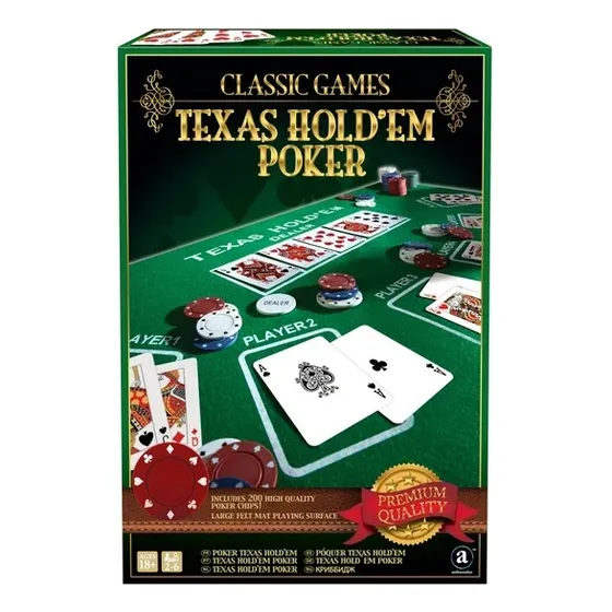 Set De Poker Clasico (edición De Lujo) Classic Games
