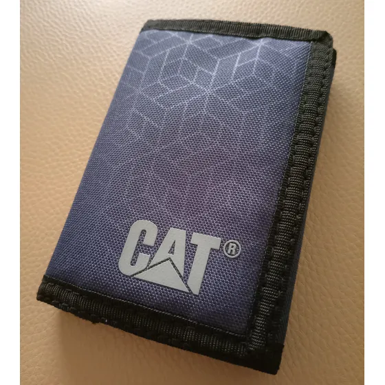 Billetera Cat Riley Azul Navy Original