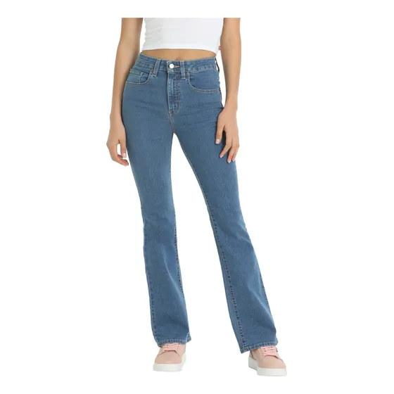 Jeans Mujer 725 High Rise Bootcut Azul Levis 18759-0185