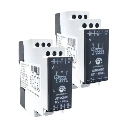 2x Rele De Nível Altronic Res 220vca Para Eletrodo De Seg