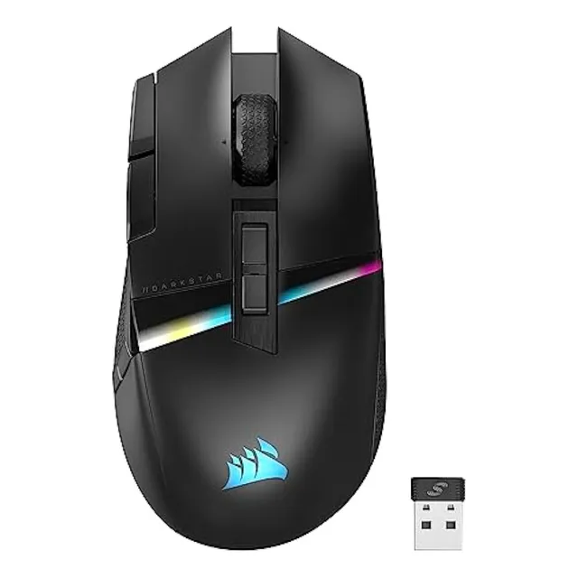 Corsair Darkstar - Mouse Inalámbrico Rgb Para