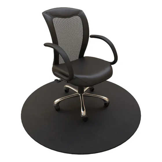 Tapete Para Silla Con Ruedas Antideslizante Para Oficina Escritorio Computadora Protector De Piso Elegante Office Chair Mat 1m X 1m Circular Multiusos Sala De Juegos Dormitorio Sala De Estar Indomitus