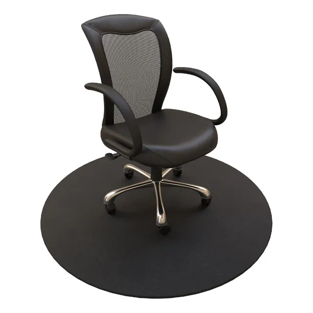 Tapete Para Silla Con Ruedas Antideslizante Para Oficina Escritorio Computadora Protector De Piso Elegante Office Chair Mat 1m X 1m Circular Multiusos Sala De Juegos Dormitorio Sala De Estar Indomitus