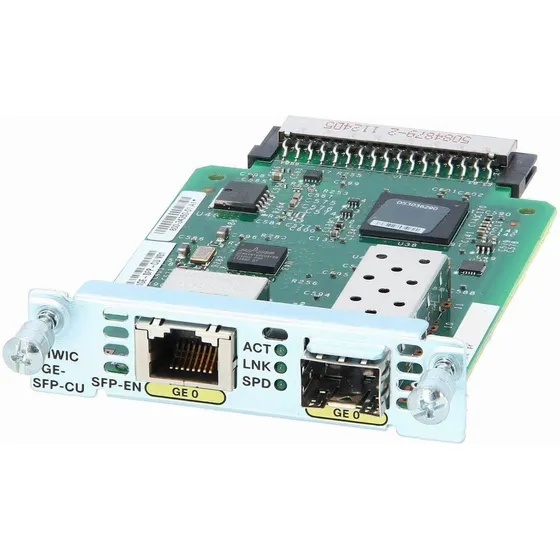 Tarjeta Interfaz Wan Router Cisco Dual Gigabit Sfp Rj45