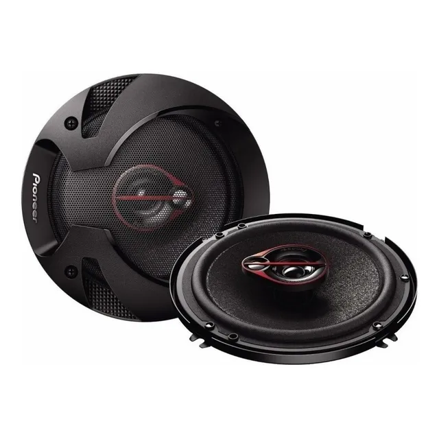 Pioneer Parlantes Redondos Ts-r1651s-2 Color Negro