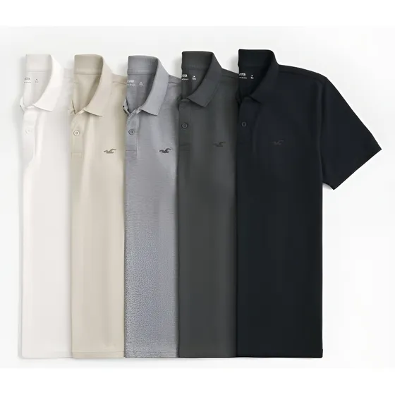 Chemise Hollister Pack 5 Hombre